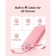 thumbnail image 3 of Cargador portátil Power Bank VRURC de 10000 mAh con cables integrados, 3 of 8