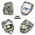 thumbnail image 5 of FORMRS Mini Backpack Purse for Women Travel Daypack Casual Shoulder Bag, Retro Floral Pattern, 5 of 7