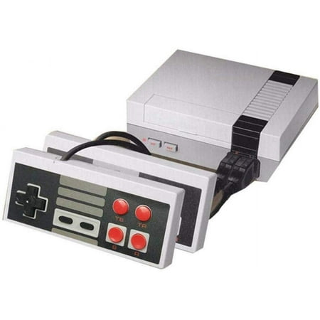 Super Mini Retro Classic Family TV Game Console Built-in 621 TV Video Games Non-repetitive 8 Bit AV NTSC With Dual Controllers Smart FC White