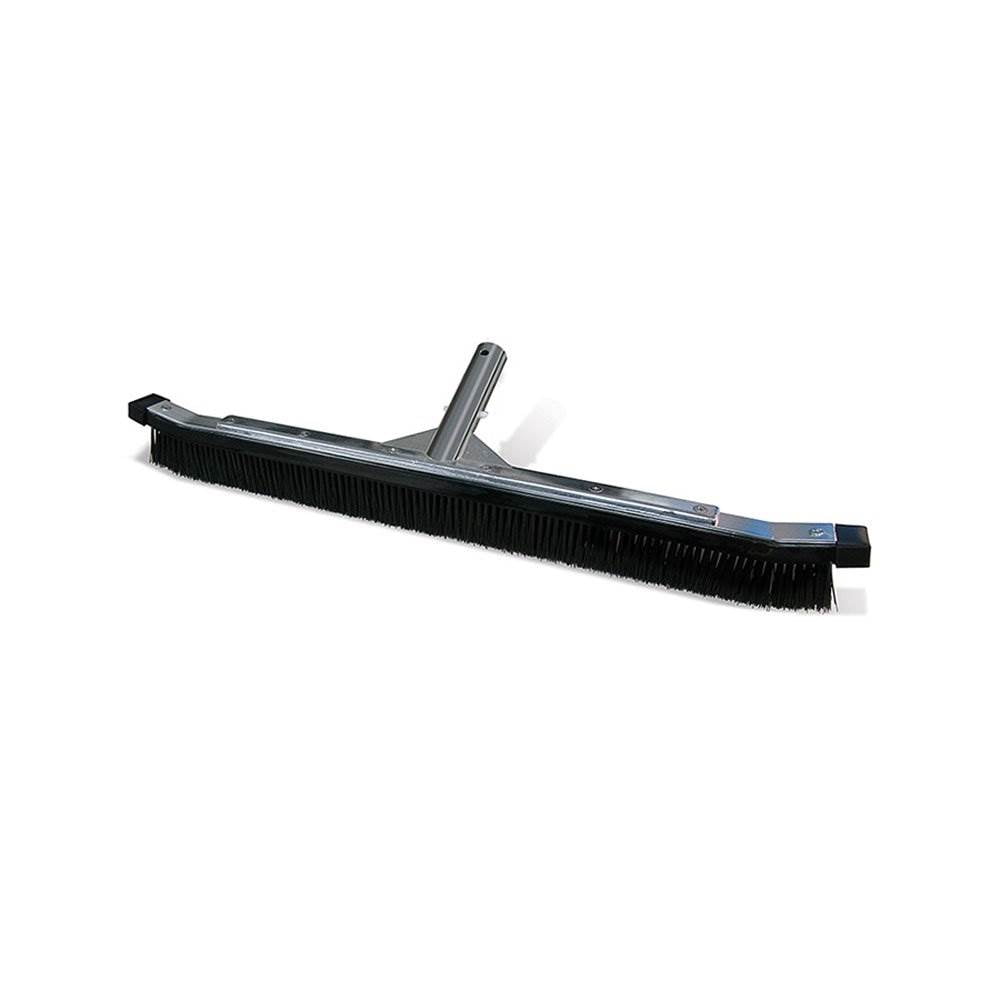Poolmaster 24-Inch Aluminum-Back Swimming Pool Cleaning Brush - Commercial Collection