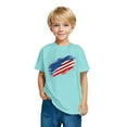 thumbnail image 7 of CFLVAEK American Flag T Shirts for Kids Casual Short Sleeve Round Neck Cotton Tshirt 4th of July Patriotic Tshirts Celebrate Indenpendence Day Tops 4 Years, 7 of 7