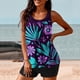 thumbnail image 4 of Traje de Baño de Dos Piezas para Mujeres Traje de Baño Conservador con Correa de Espalda Y Control Del Vientre, Conjuntos Cortos de Playa para Mujeres, 4 of 6
