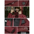 thumbnail image 5 of Forievic Graphene Heated Jacket for Women, Large Capacity Battery Pack, Waterproof, Windproof, USB Charging, Ideal for Outdoor Camping Skiing, 5 of 6