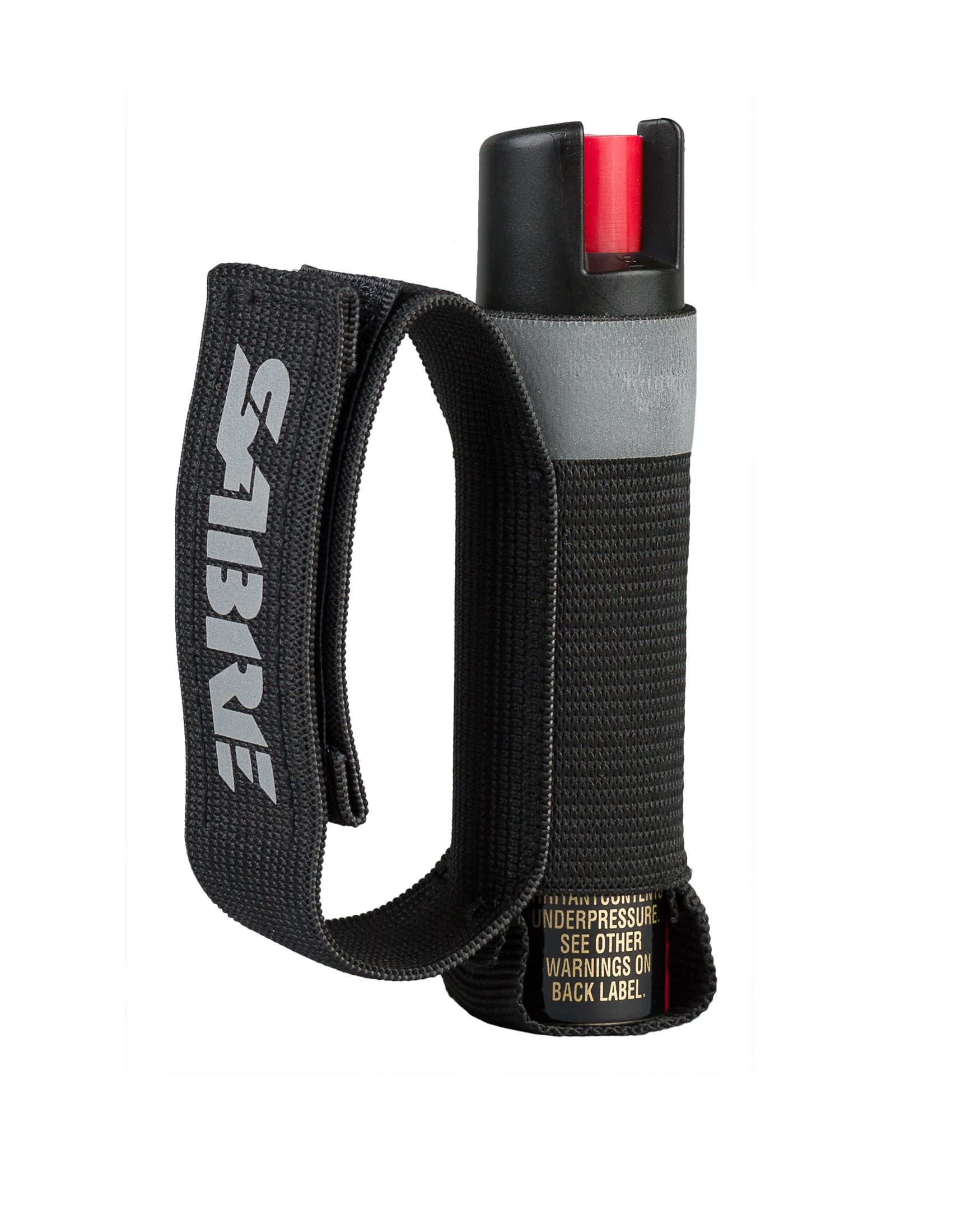 (3 pack) SABRE Runner Pepper Gel with Adjustable Reflective Hand Strap, Black, 1 Ct, New,Pocket Pepper Sprays