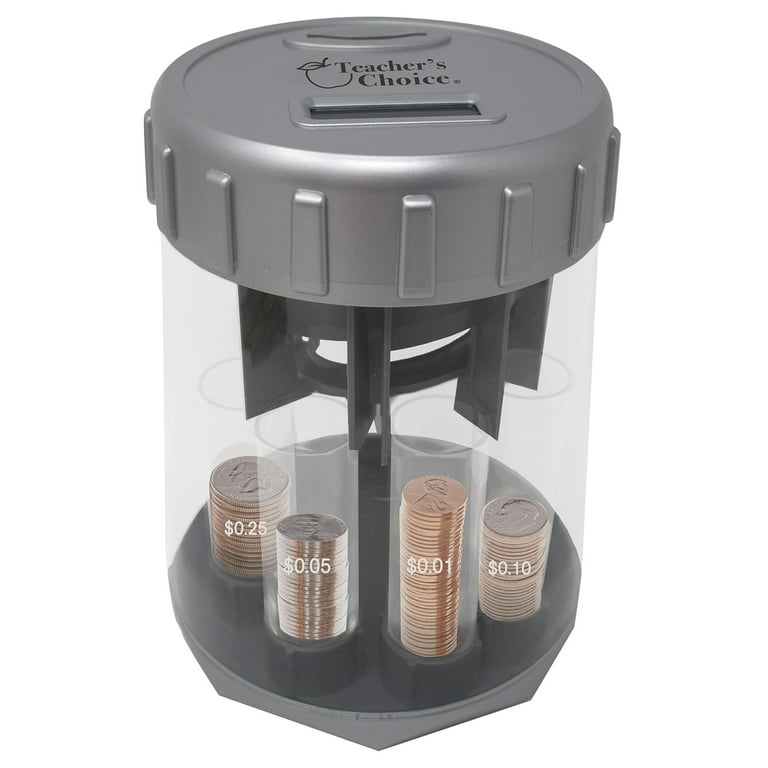 Teacher's Choice Digital Coin Counter Automatic Coin Sorter - 2020