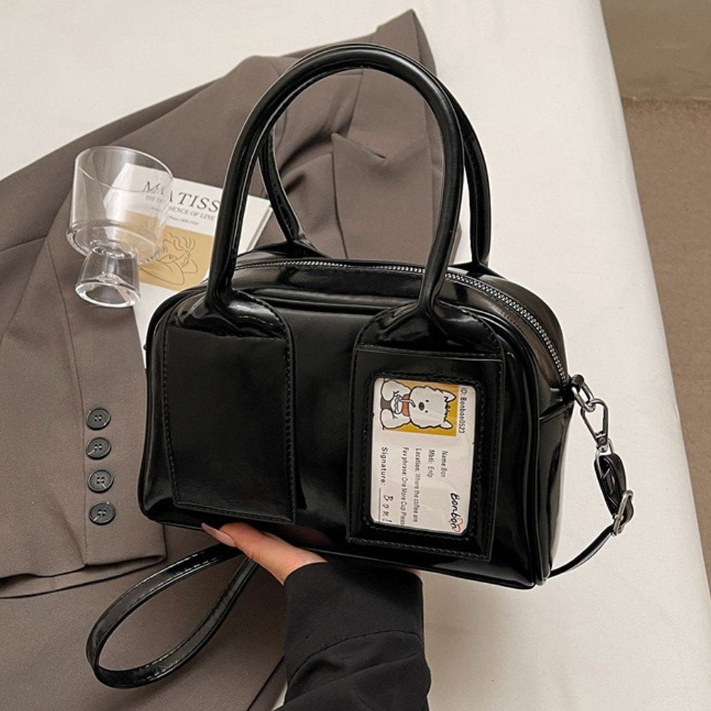 Hzzsbu Crossbody Bags, Women Ita Messenger Bag Ladies Japanese Style Shoulder Bag Cute Boston Shoulder Bag Uniform Bag