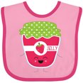 thumbnail image 3 of Inktastic Cute Kawaii Jelly Boys or Girls Baby Bib, 3 of 4