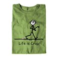 thumbnail image 5 of Life is Crap Gum On Shoe Funny Shirt Sarcastic Gift Idea Cool T-Shirt Tee, 5 of 7