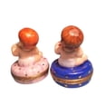 thumbnail image 4 of 2 Babies Year 2000 Baby Boy Girl Figurines - Limoges Limoges Box Porcelain Figurine, 4 of 8
