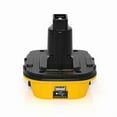 thumbnail image 3 of Adaptador de Batería DCA1820 para De*walt 20V Batería de Litio Convertir a para De*walt Drill 18V Herramientas NiCad y NiMh con Convertidor USB, 3 of 7