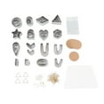 thumbnail image 2 of Clay Earing Cutters,  Clay Cutters Set Stainless Steel Complete Tools Light Weight  for Jewelry Making, 2 of 8