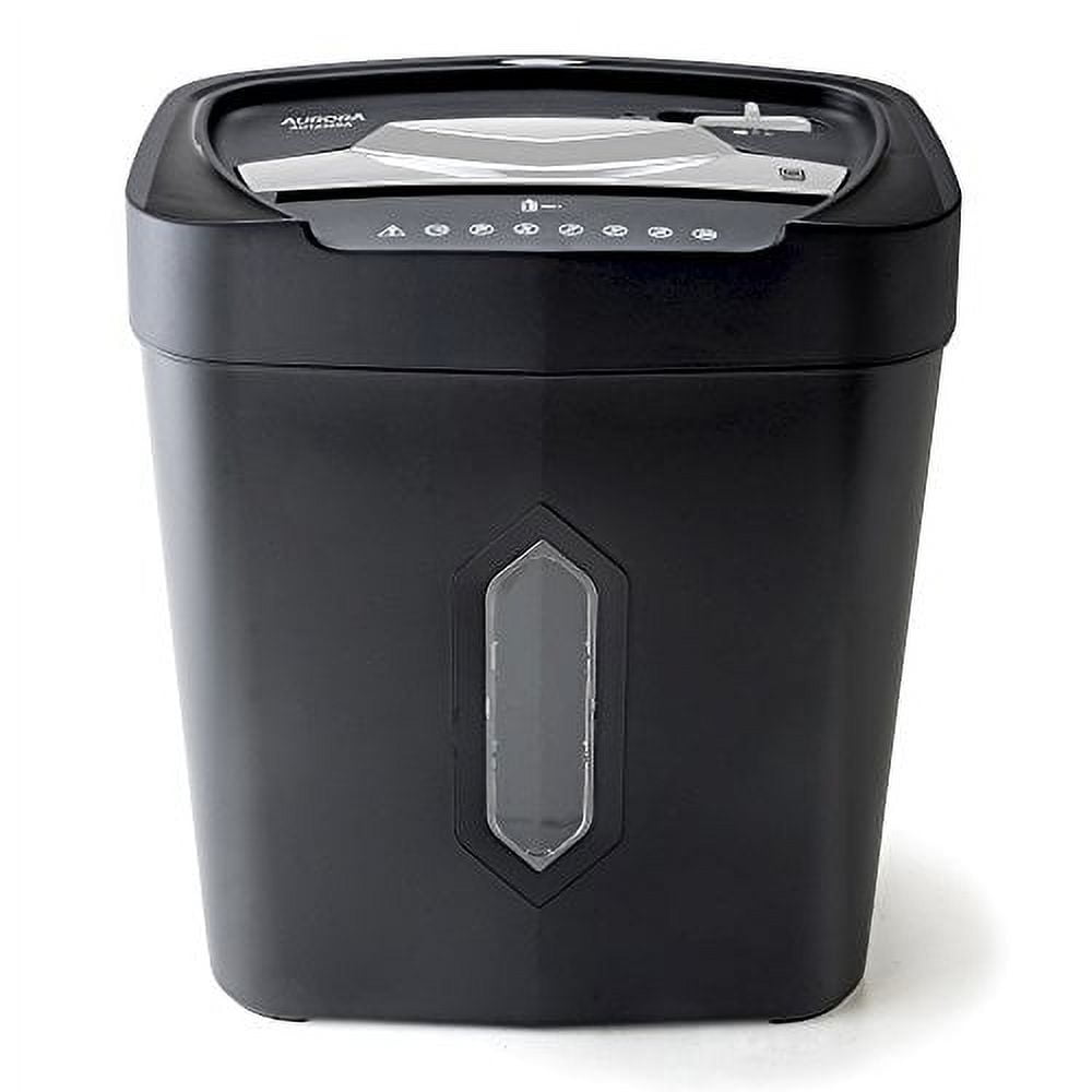 12-Sheet Anti-Jam  Crosscut Paper and Credit Card Shredder with 4.5-gallon basket 