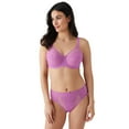 thumbnail image 2 of Wacoal Women's Retro Chic Unlined Mesh Full Coverage Underwire Bra, 855186, First Bloom, 34DDD, 2 of 2