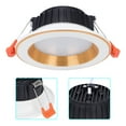 thumbnail image 7 of Gold Ring RGB CW Wifi Smart LED Light Phone APP Control Ceiling Mount Lamp 7W AC85-265V, 7 of 7