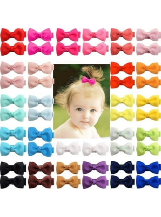 20 PCS 6 Inch Hair Bows Clips Grosgrain Ribbon Bows Large Big Hair Bows  Clips Alligator Hair Clips Hair Accessories for Teens Kids Toddlers