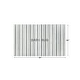 thumbnail image 6 of Better Homes & Gardens Signature Soft Tufted Stripe Bath Rug, Gray Flannel & White, 20" x 34", 6 of 11