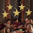thumbnail image 4 of 80Pcs Star Decoration Long-lasting Aluminum Foil Glittery Star Cutouts for Weddings Classroom Party, 4 of 5