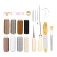 thumbnail image 4 of Leather Stitching Pouch Kit, 29Pcs Leather Craft Tools, For Sewing Craft Leather DIY, 4 of 8