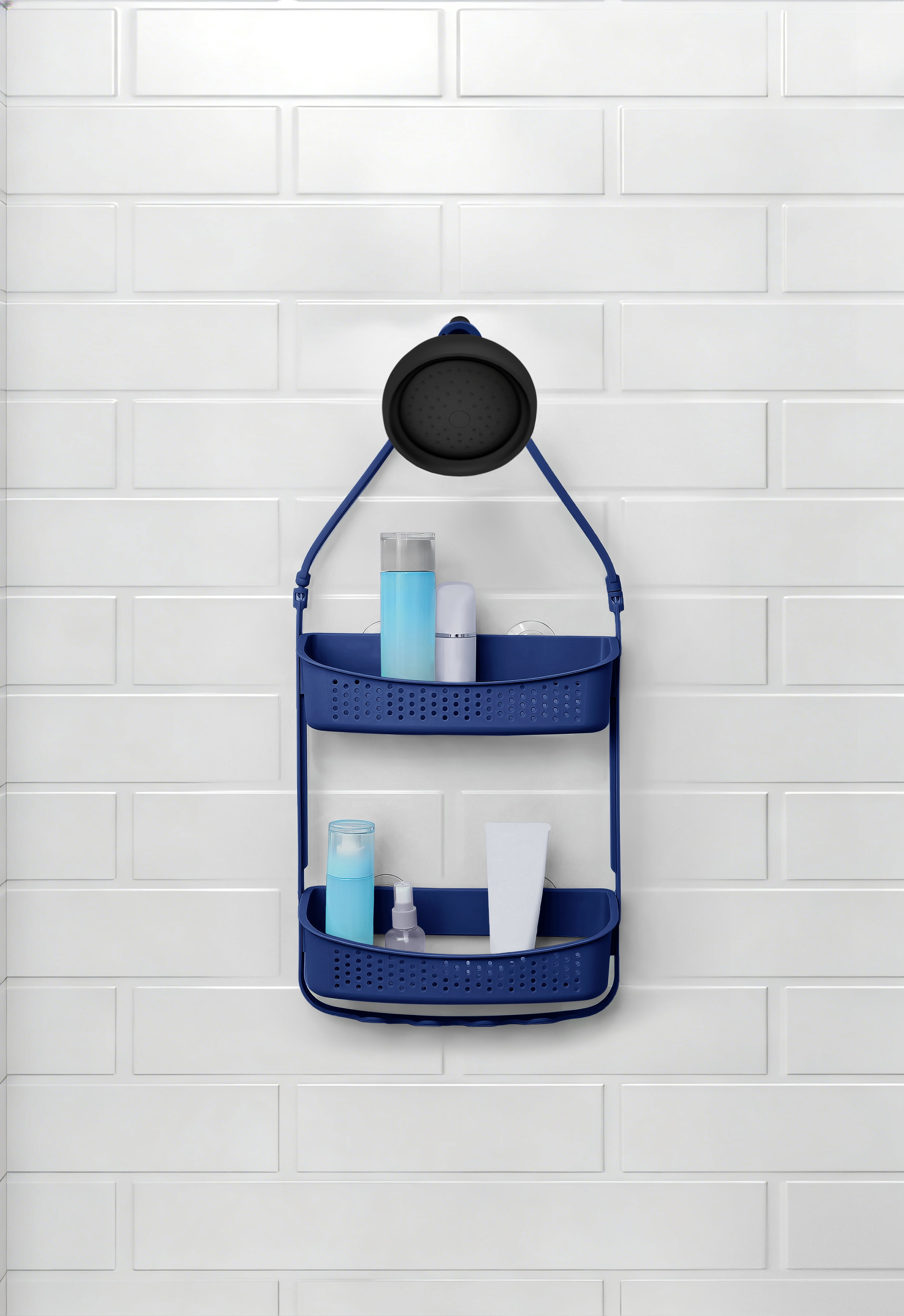 Purehaven Home Shower Caddy and Bath Accessory Set for College Dorms and Apartments, Purple