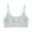White, variant on Seamless Bra Women Non Wired Comfortable Bralette Soft Pull On T Shirt Bra Crossback Bustier Supportive Everyday Wear