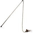 thumbnail image 1 of Quirky Kitty Tethered & Feathered Mouse Sound Teaser Wand Cat Toy, 1 of 9