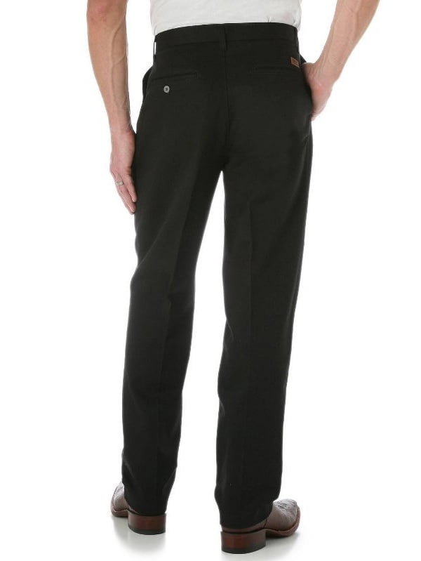 wrangler riata teflon treated slacks