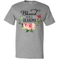 thumbnail image 3 of Inktastic Blessed to Be a Grandma with Flowers T-Shirt, 3 of 5