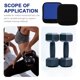 thumbnail image 5 of 4 almohadillas antideslizantes desmontables para barras horizontales, cubiertas para manijas de dominadas, almohadillas para barra para empuje de cadera, accesorios de gimnasio para hacer ejercicio, 5 of 7