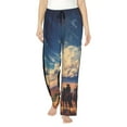 thumbnail image 1 of Fotbe Western Desert Cloud Cowboy Pantalones de Pijama para Mujer, Pantalones de Dormir, Pantalones Pj con Cordón y Bolsillos-3X-Large, 1 of 6