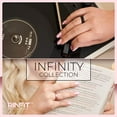 thumbnail image 3 of Rinfit Silicone Wedding Rings for Women - Infinity Collection - 5 Rings Pack, 3 of 12