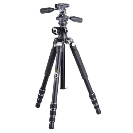 UPC: 0026196355083 | Vanguard VEO 3T+ 234AP 4-Section Aluminum Travel Tripod with Pan Head Black
