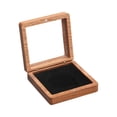 thumbnail image 1 of arctrm Wooden Coin Presentation Display Box Gift Box Home Commemorative Coin Holder Black, 1 of 10