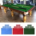 thumbnail image 5 of Cloth Cover with 6Pcs Strips for 8ft Snooker Pool Billiards & Strong - Choice of Colors , Blue, 5 of 8