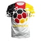 thumbnail image 5 of Camisetas de fútbol de Croacia de verano para hombre y mujer de NADANBAO, camisetas deportivas, camisetas de fútbol con impresión 3D, camiseta de fitness, 5 of 5