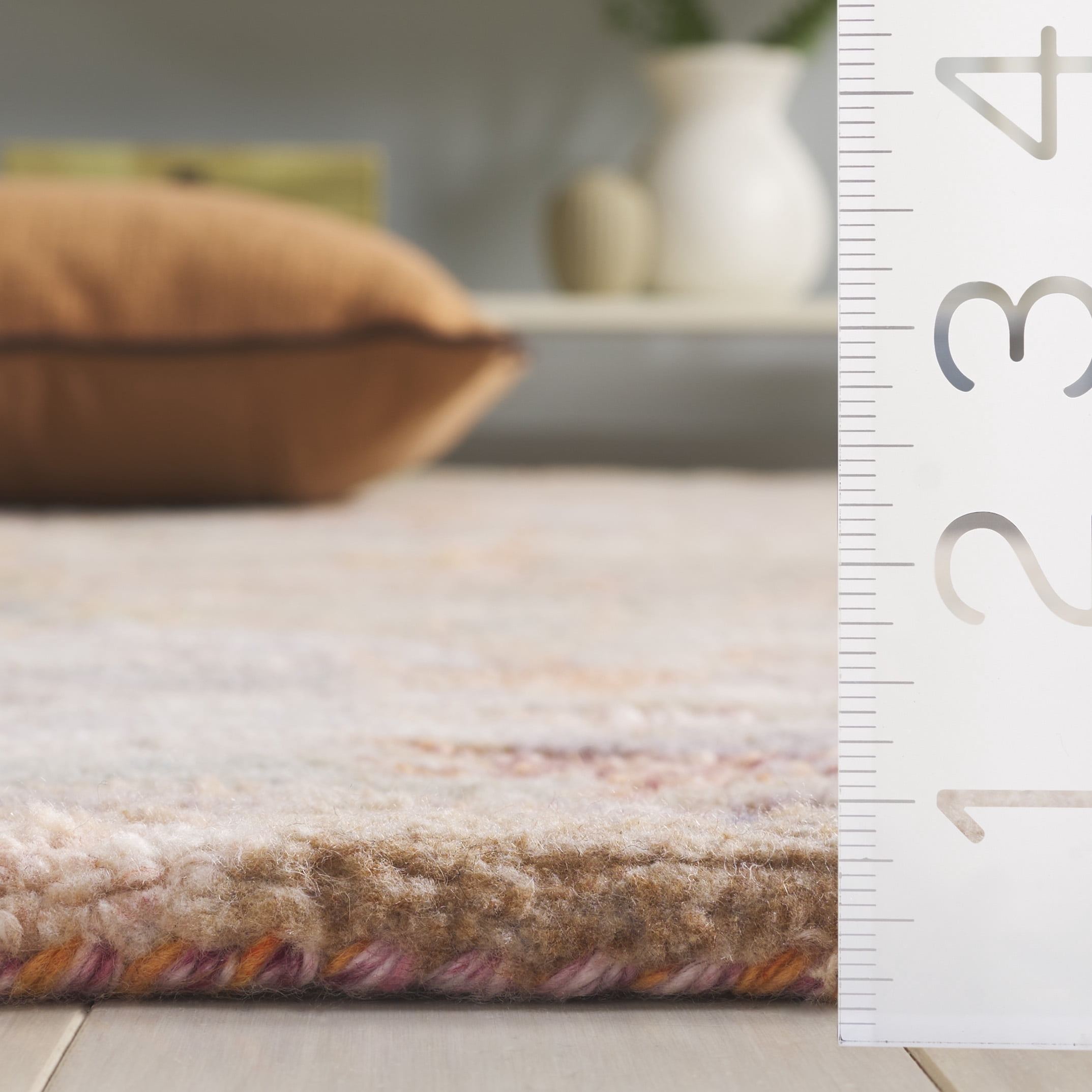 SAFAVIEH Marquee Deziree Medallion Area Rug, Rust/Green, 9' x 12'