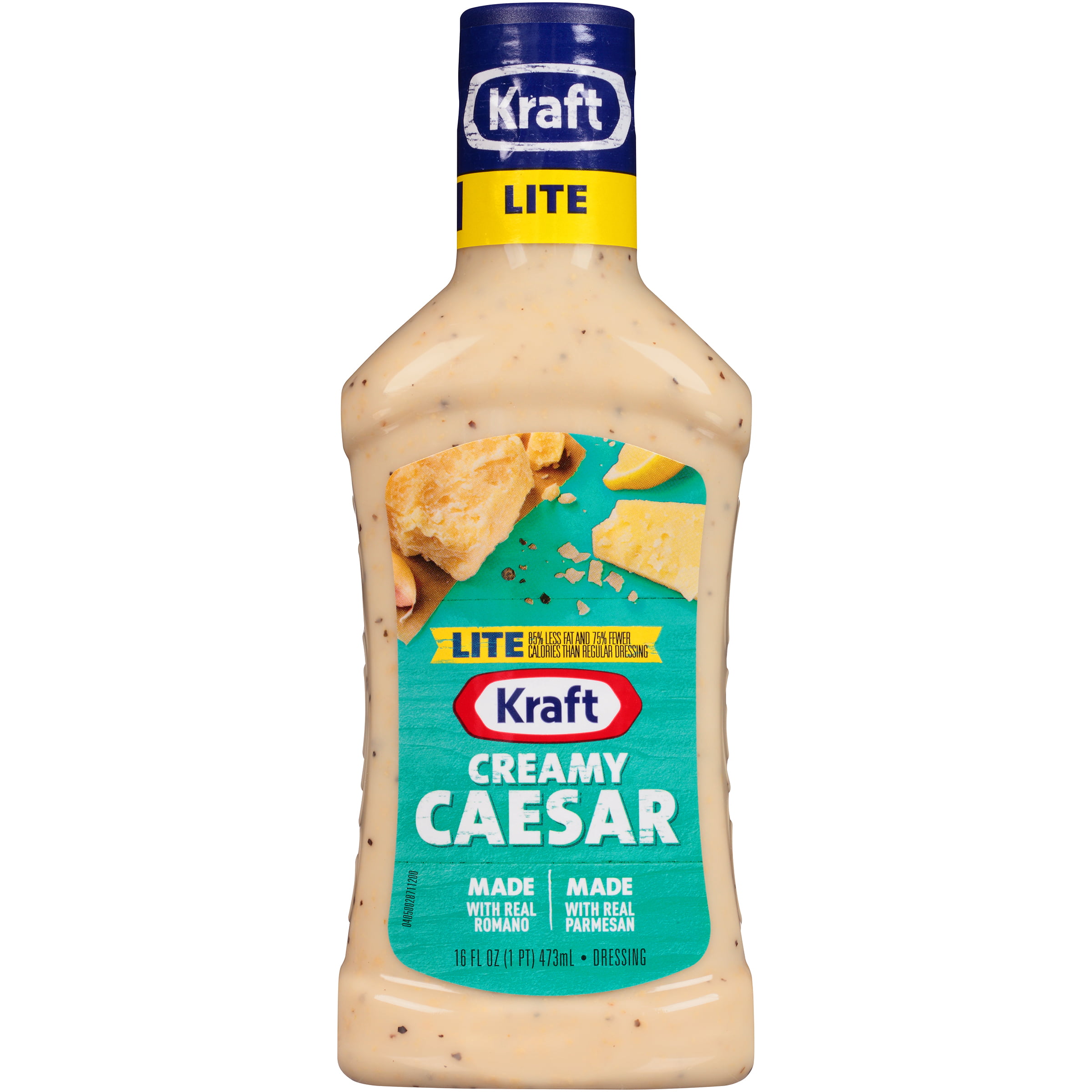 Kraft Salad Dressing Creamy Caesar Lite, 16 Fl Oz - Walmart.com