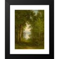 thumbnail image 2 of Andrew Fisher Bunner 18x24 Black Modern Framed Museum Art Print Titled - In the Forest, 2 of 5