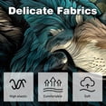 thumbnail image 3 of Wolf Pillow Covers - Set of 2 - 16x16, 18x18, 20x20 Inches - Unique Patterns for Various Occasions - Decorative Throw Pillowcases for Home Decor, 3 of 6