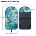 thumbnail image 4 of XYZCANDO Non-Slip Microfiber, Waterproof Sweatproof Terry Cloth Car Seat Covers, for SUVs Cars Trucks, 4 of 4