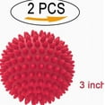 thumbnail image 4 of 2 Pack Spiky Foot Massage Balls Hard Ball Set for Trigger Point Therapy, Reflexology Myofascial Release, Muscle Recovery , Yoga Pain Relief, 4 of 4