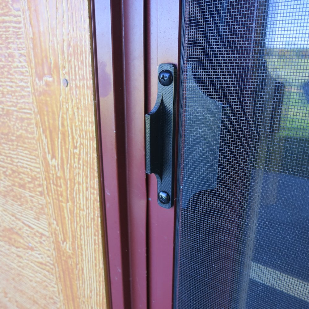 Black 3 5 Sliding Screen Door Pull Handle Replacement 3 1 2 Inch