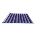 thumbnail image 2 of Ahgly Company Machine Washable Indoor Square Abstract Blue Modern Area Rugs, 7' Square, 2 of 4