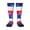 2 Black-1, variant on Womens Art French Flag Knee High Socks Comfy Thermal Boot Long Socks