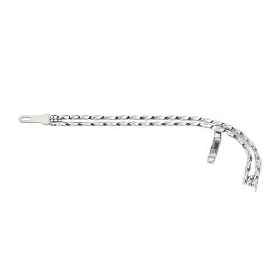 Double Square Twisted Chain Guard Chrome. bicycle part, bike part, chain guard for 20" lowrider bike
