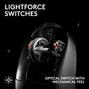 Logitech G PRO X SUPERLIGHT 2 SE wireless gaming mouse, 60 g pro-grade mouse with 5 programmable buttons, 44K DPI sensor, White