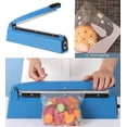 thumbnail image 4 of Sellador de bolsas Rack & Pack, máquina selladora térmica de plástico, 20cm, celofán, polipropileno, sellador de bolsas de plástico de excelente calidad, empacador de bolsas, 4 of 5