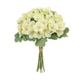 thumbnail image 2 of Hortensias artificiales realistas de plástico | Tallos florales artificiales de aspecto natural para la decoración del hogar | Arreglos para ramos de novia, salones de banquetes y centros de mesa, 2 of 6