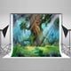 thumbnail image 1 of Telón de fondo ABPHQTO 150x220cm para Niños Cuento de hadas Bosque, 1 of 2