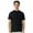 Black, variant on Unisex Short Sleeve Light T-Shirt 100% Cotton Modern Classic Fit Crew Neck Tee (Black, L)