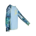 thumbnail image 6 of Realtree Kid's Long Sleeve Fishing Tee, Youth Performance Shirt in RT Aspect Windsurf, Sizes XS-XL, 6 of 7